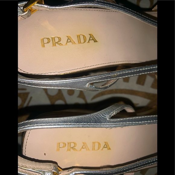 Prada cork/leather wedges - Picture 9 of 9